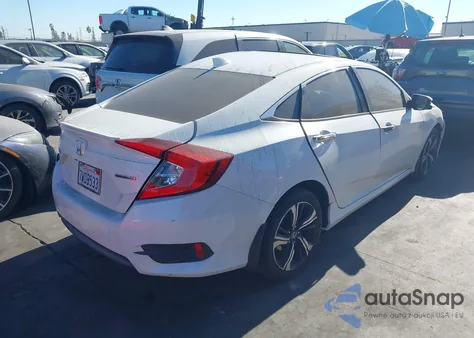 2017 Honda Civic Touring from USA, damaged, VIN 2HGFC1F97HH631639